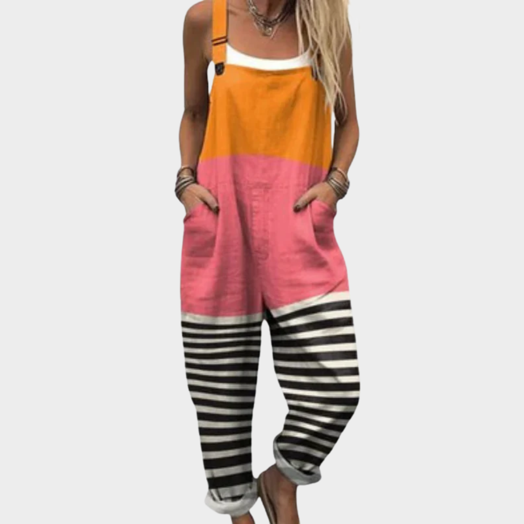Edith | Printed Comfort Jumpsuit