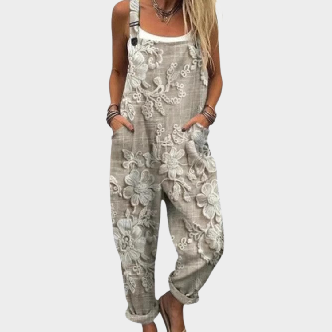 Diane | Printed Comfort Jumpsuit