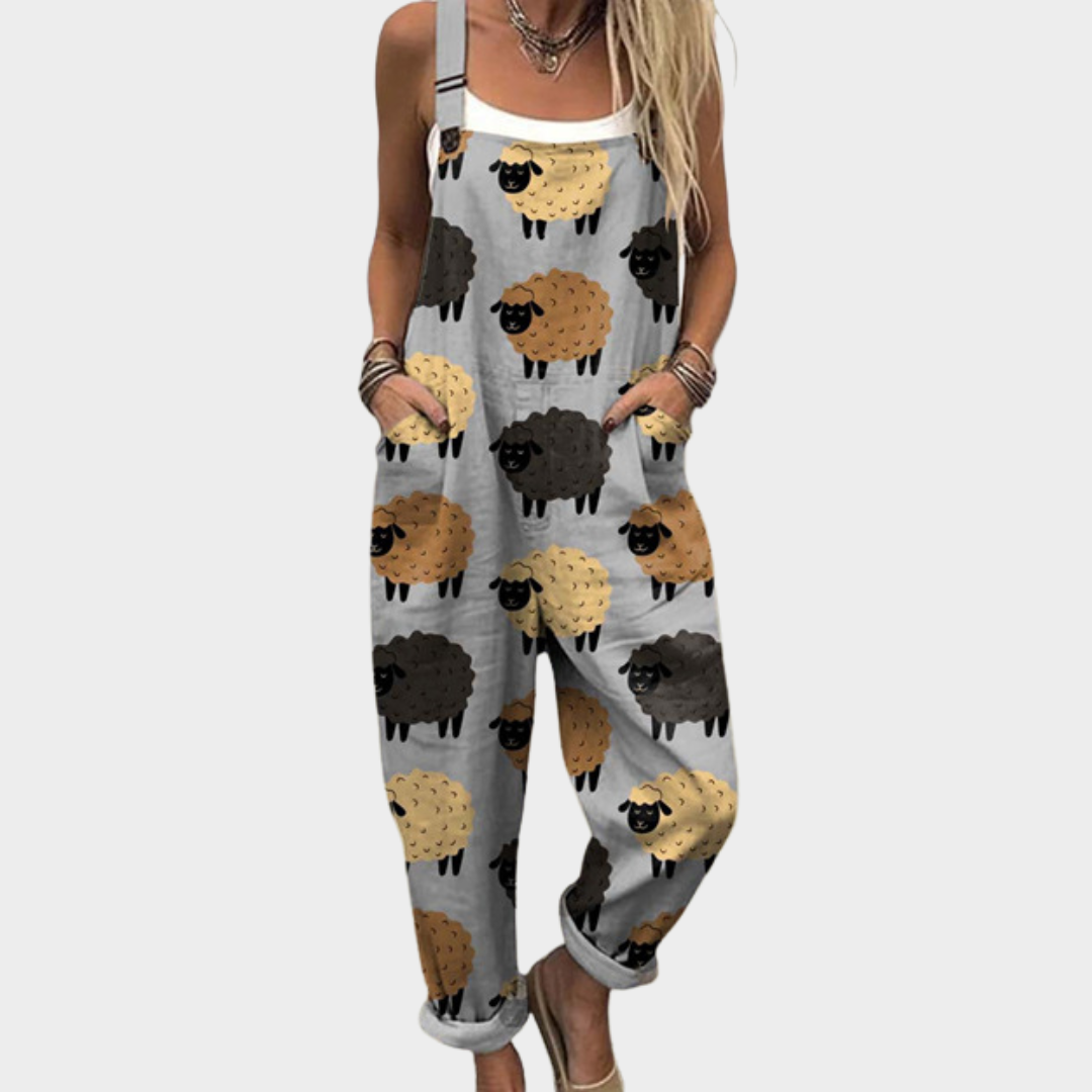 Vivian | Printed Comfort Jumpsuit