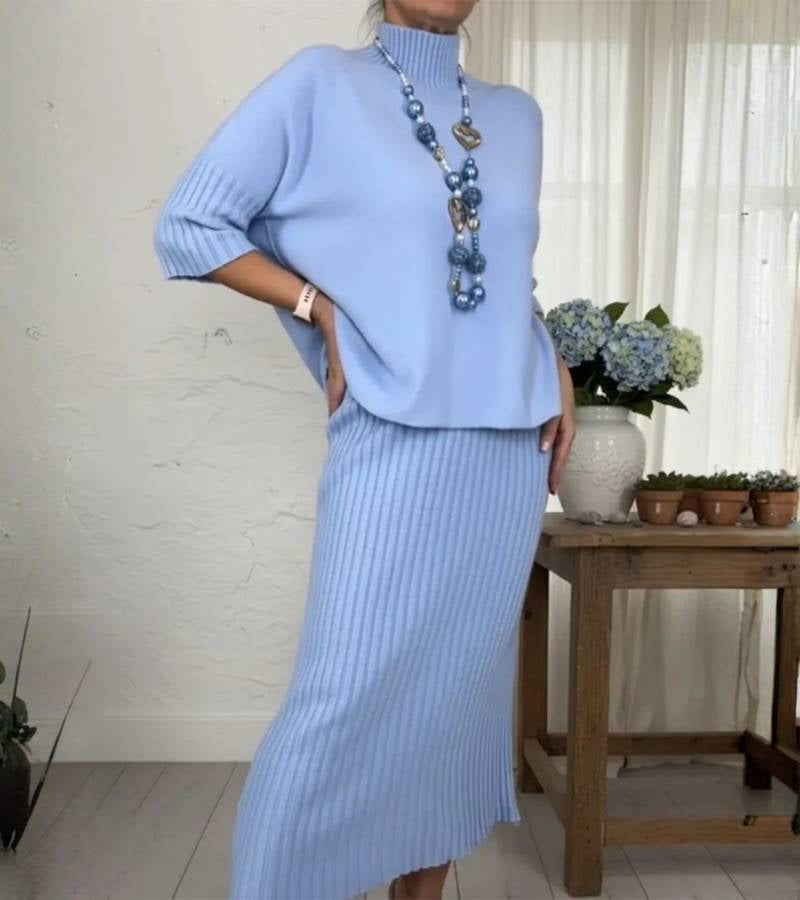 Debora | The Ribbed All-Day Midi Set