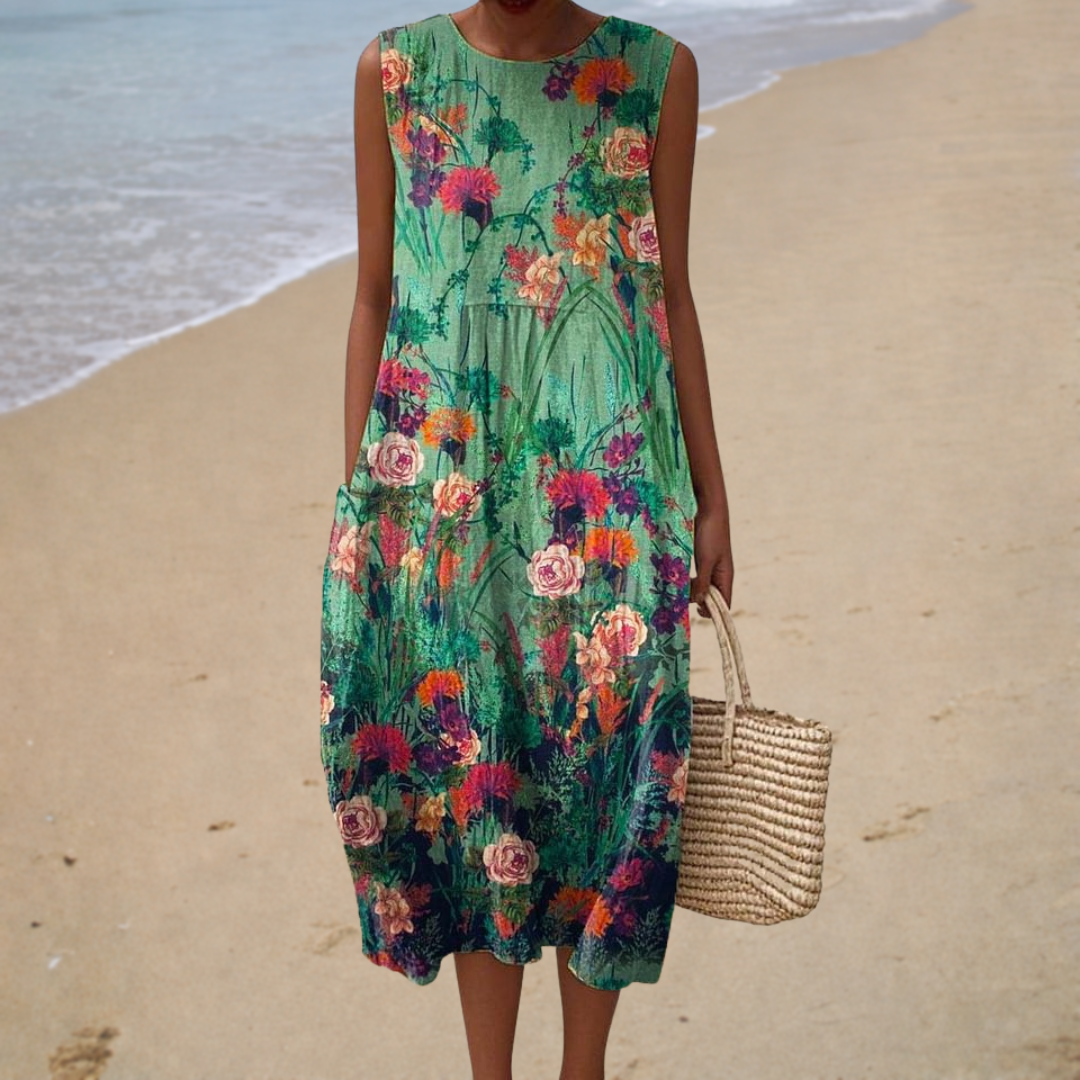 Flattering Sleeveless Dress