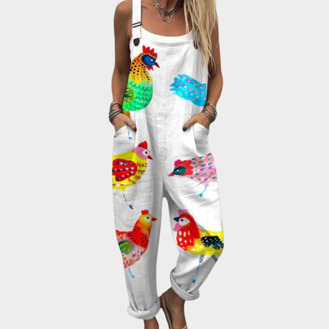 Joan | Printed Comfort Jumpsuit