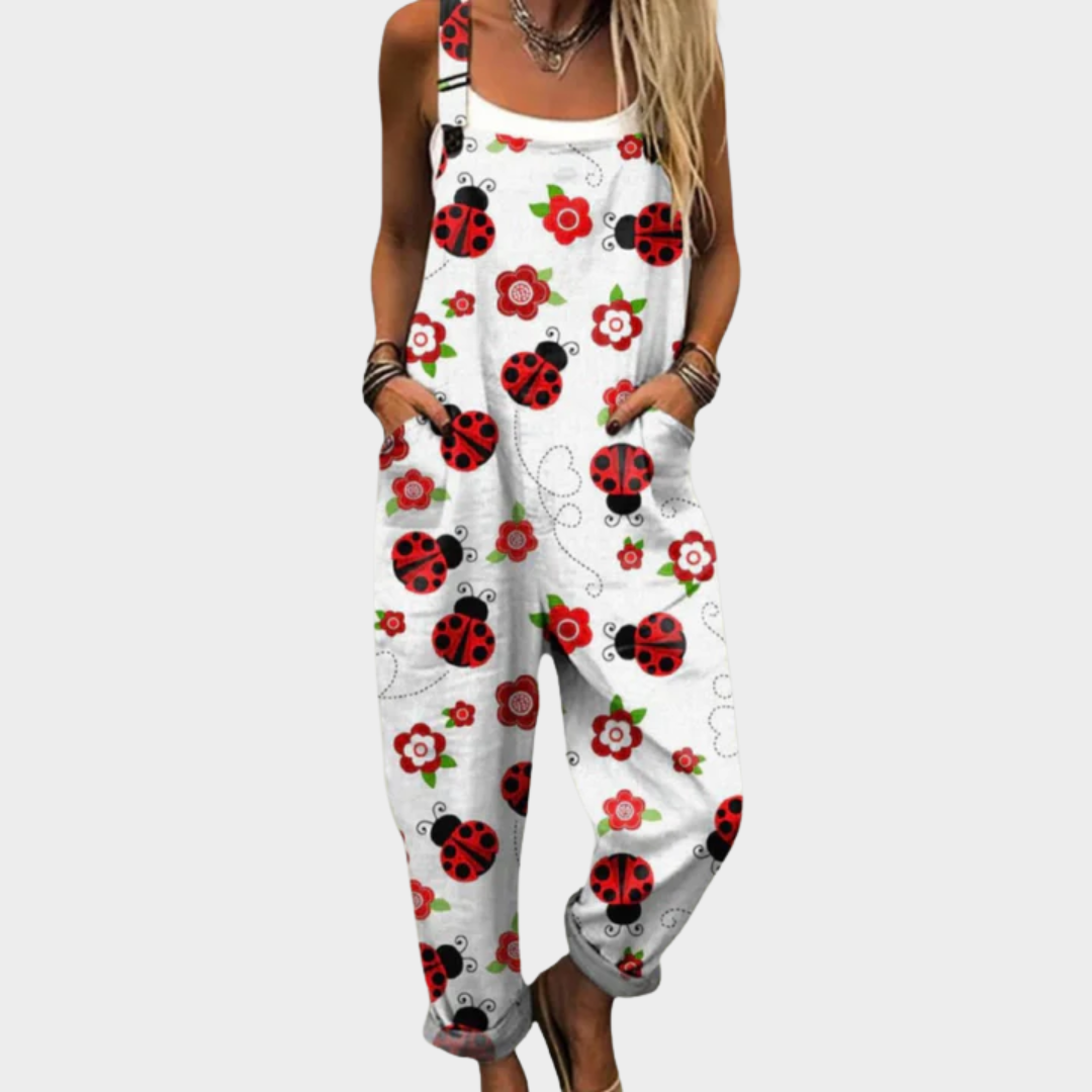 Marilyn | Printed Comfort Jumpsuit