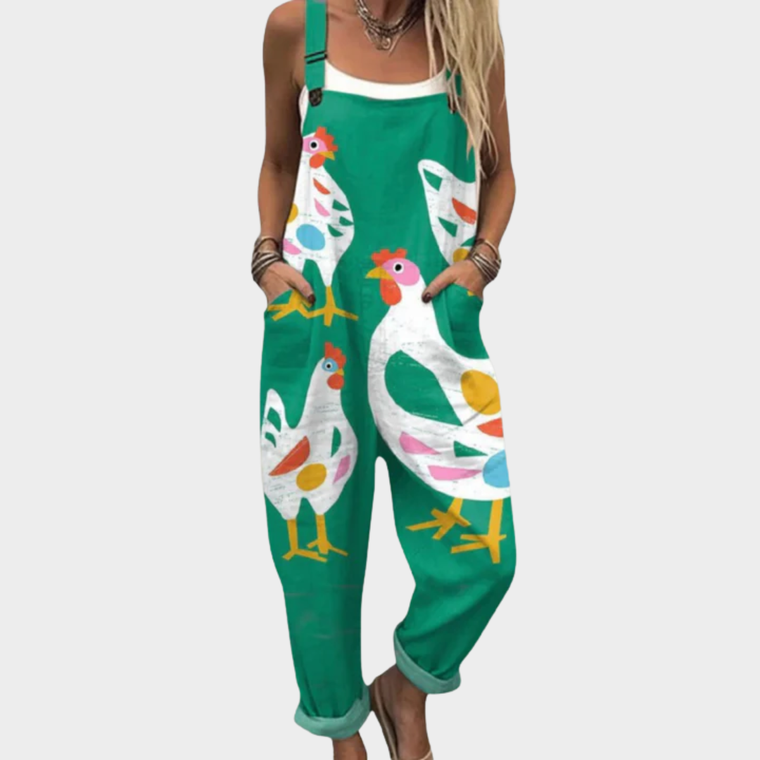 Dorothy | Printed Comfort Jumpsuit