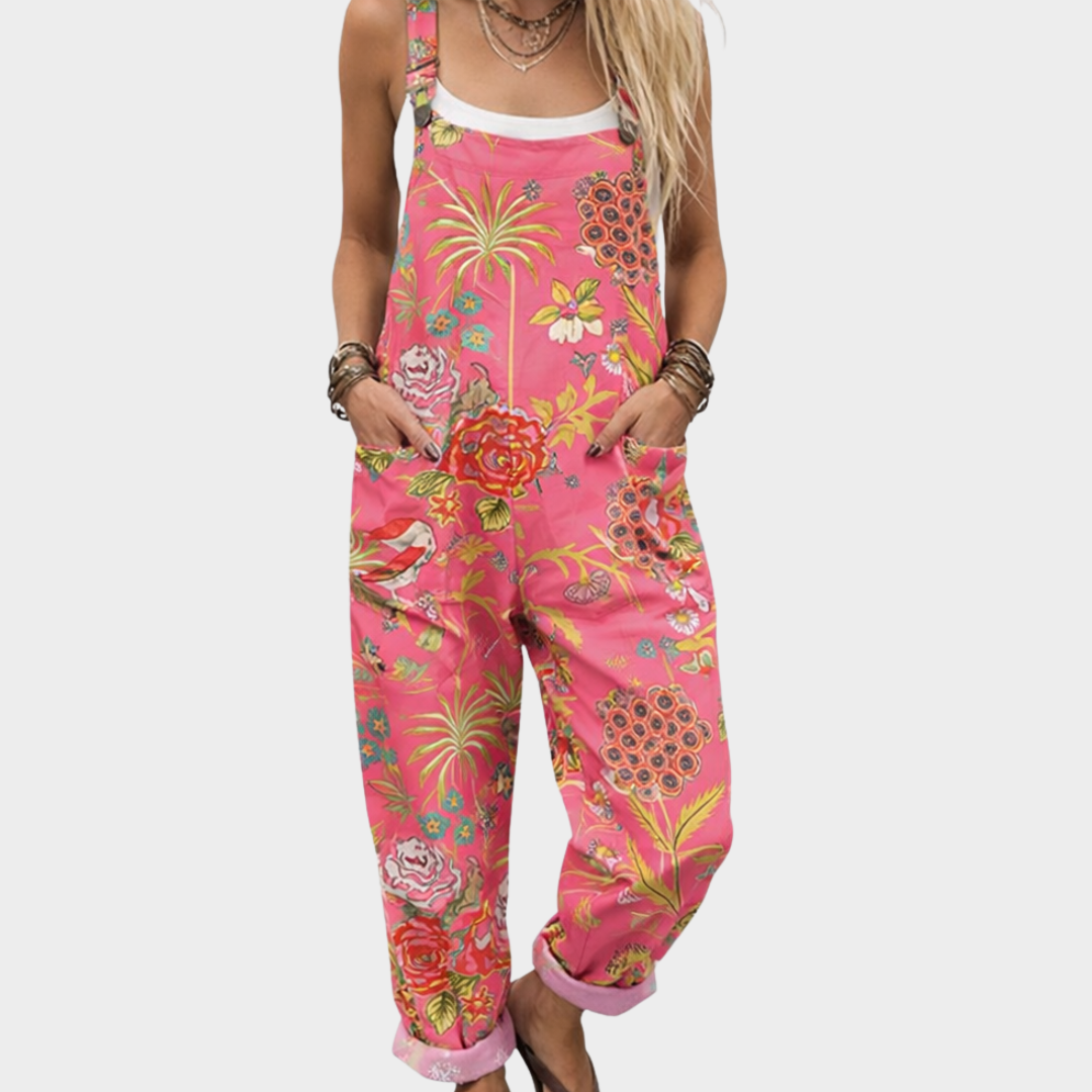 Helen | Printed Comfort Jumpsuit