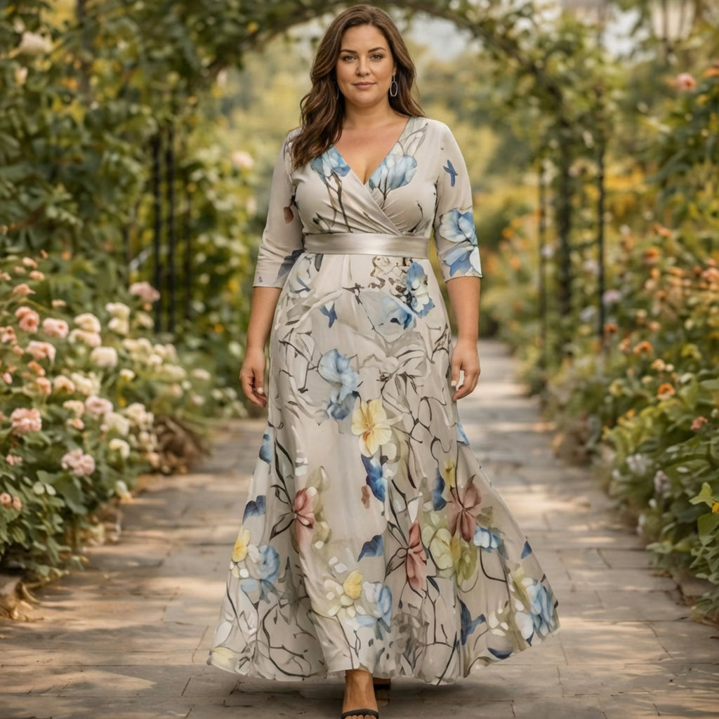 Lillian | Perfect Flowing Wrap Dress