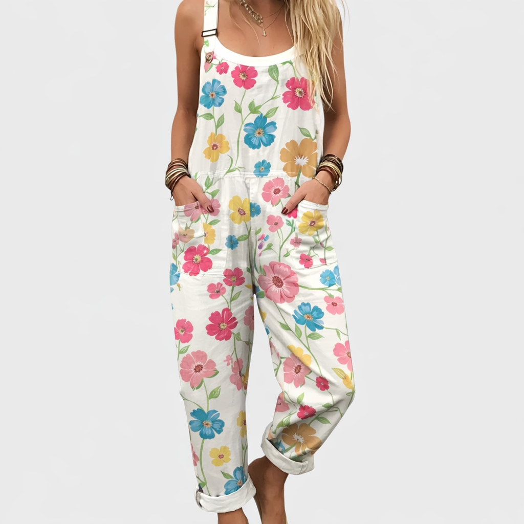 Susan | Printed Comfort Jumpsuit
