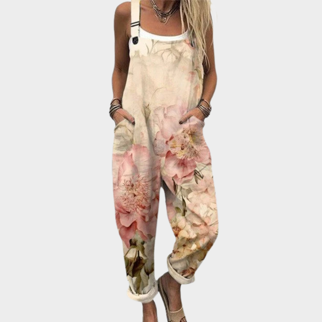 Rosemary | Printed Comfort Jumpsuit