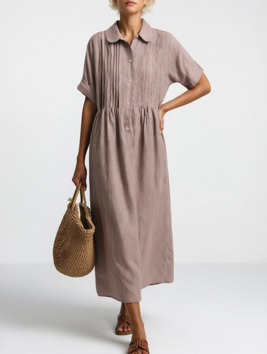 Lysandra | The Breezy All-Day Shirt Dress