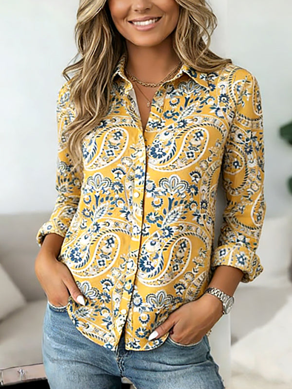 Evelyn™ | Golden Ease Paisley