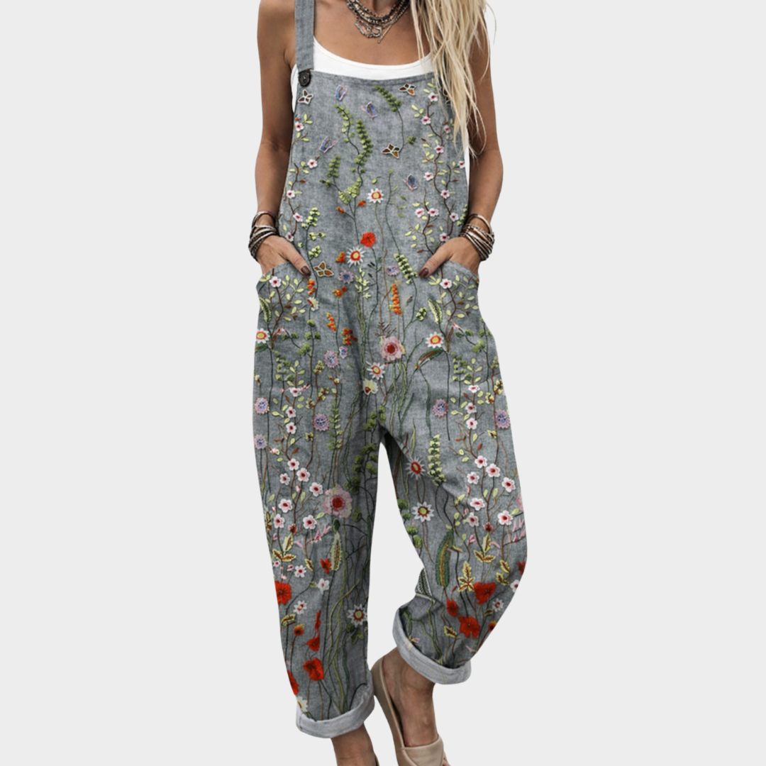 Norma | Printed Comfort Jumpsuit