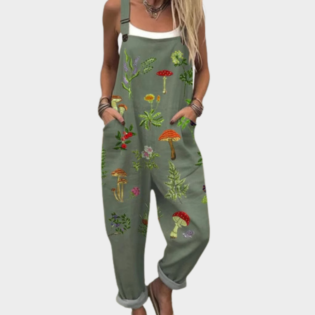 Marjorie | Printed Comfort Jumpsuit