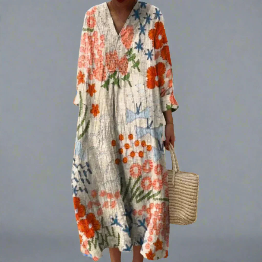 Judith | Effortless Floral Maxi