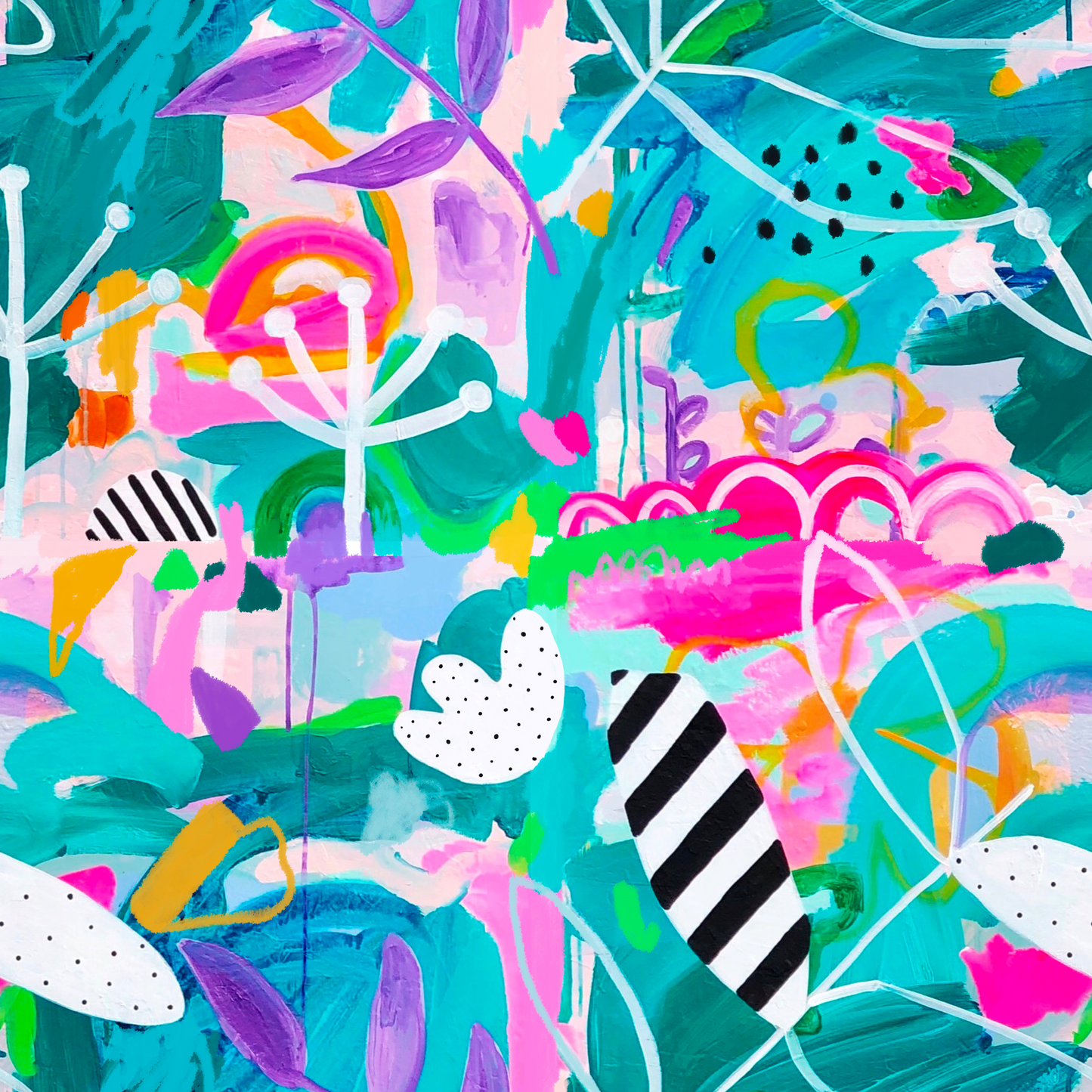 Sun Wrap UPF50+, The Mighty Jungle by Deb McNaughton