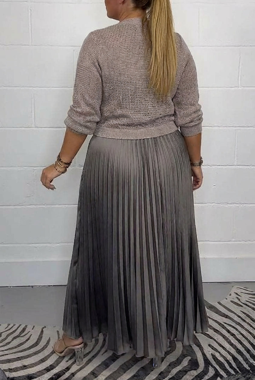 Claudia | Layered Sweater Dress