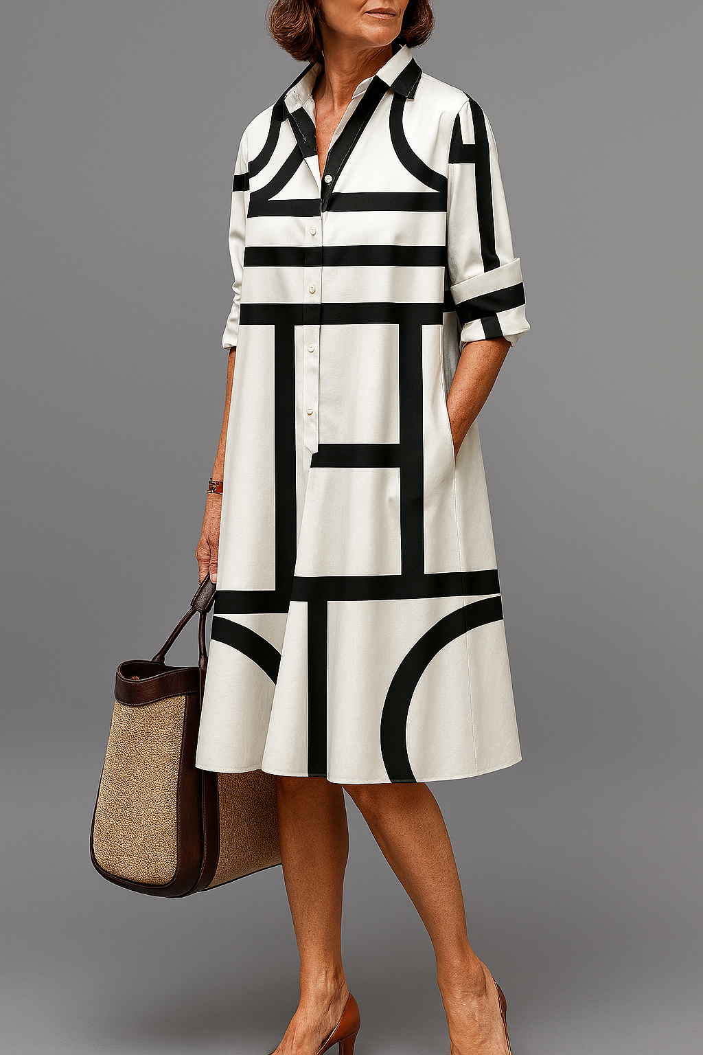 Diana | Sophisticated Midi Dress