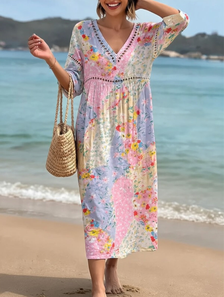 Lysiane | The Charming Floral All-Day Dress