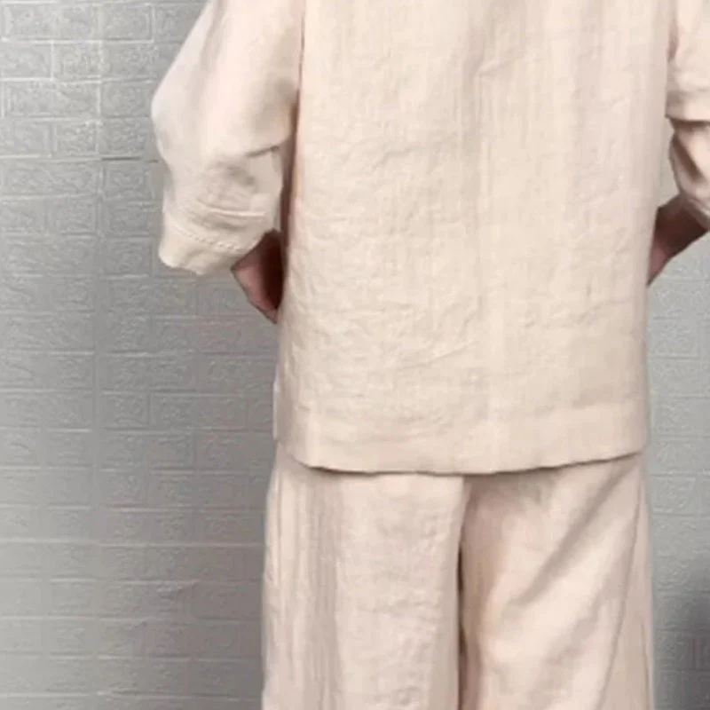 Isabel | Relaxed Linen-Cotton Two-Piece Set