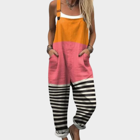 Edith | Printed Comfort Jumpsuit