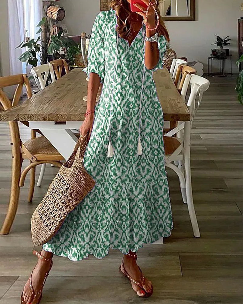Cassia  | Flattering Floral Dress