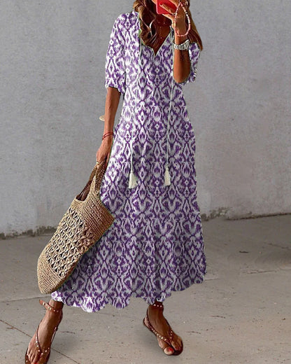 Cassia  | Flattering Floral Dress