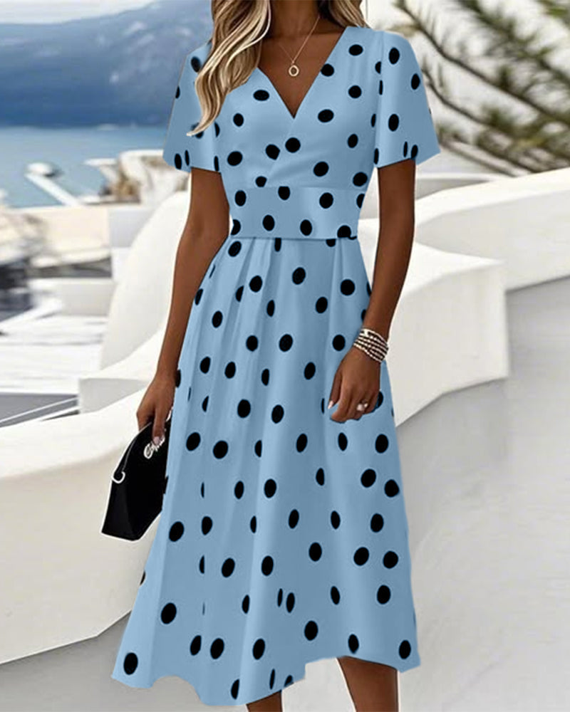 Marilyn | The Flattering All-Day Dot Dress