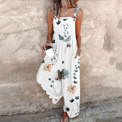 Alberta | Printed Comfort Jumpsuit