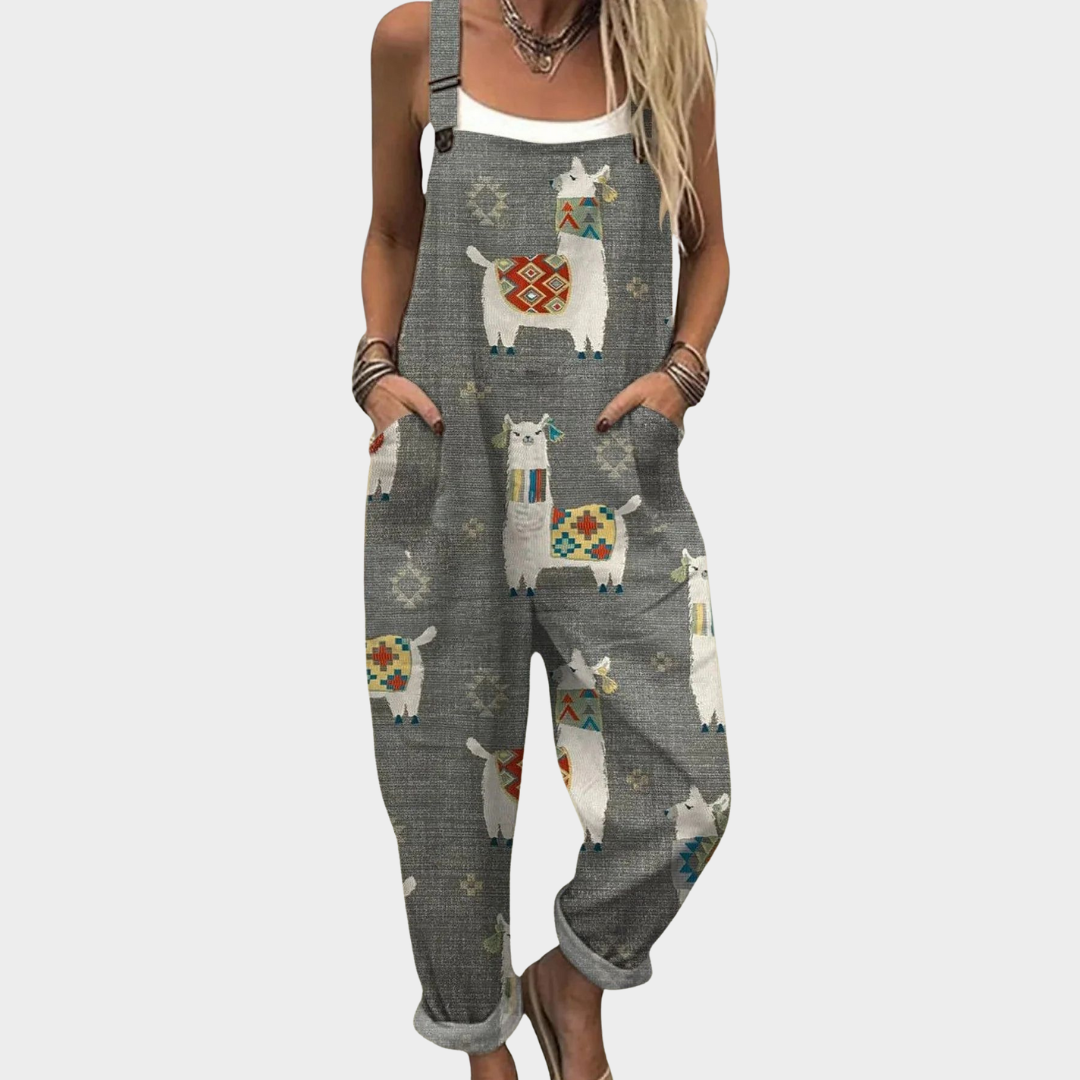 Gladys | Printed Comfort Jumpsuit
