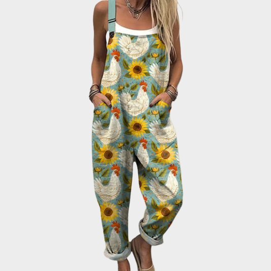 Kathleen | Printed Comfort Jumpsuit