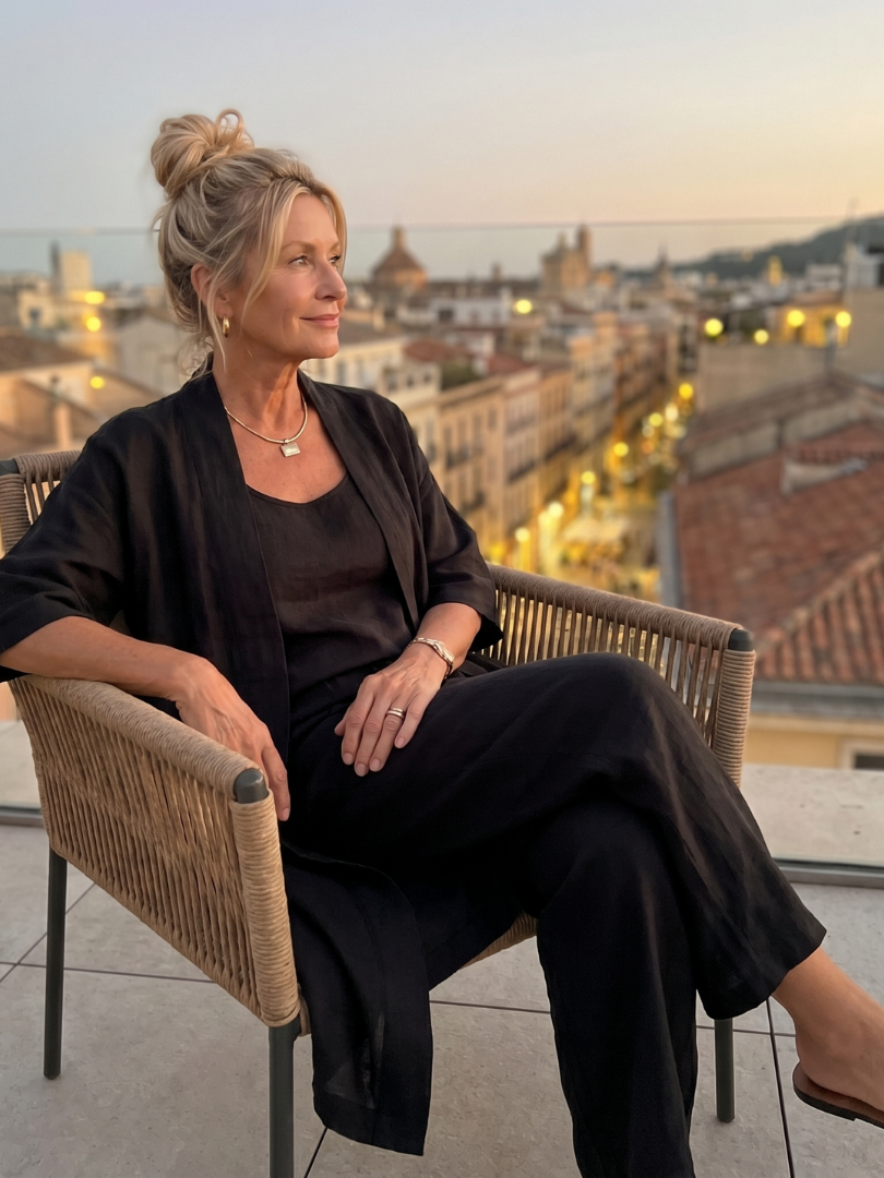 Frances | Relaxed Three-Piece Top & Pants Set