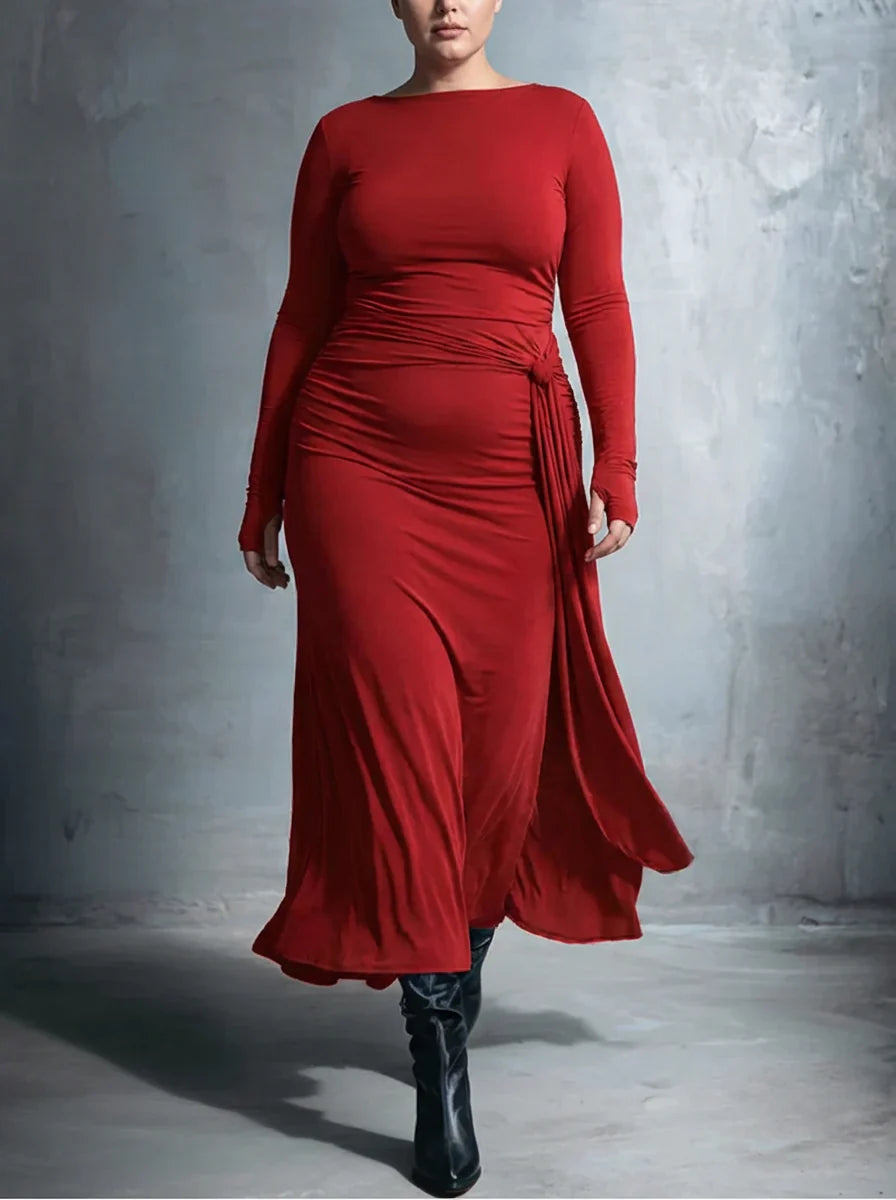 Ruth | Relaxed Knot Dress