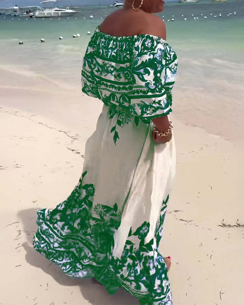 Savannah | The Easy Off-Shoulder Resort Dress