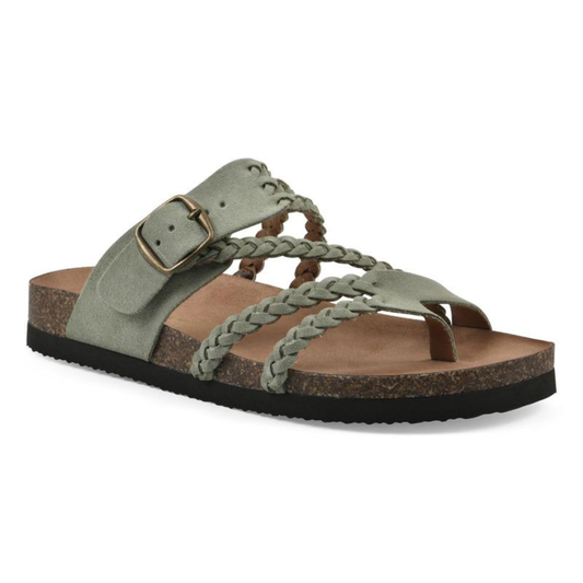 Susan | All-Day Braided Cork Sandal.