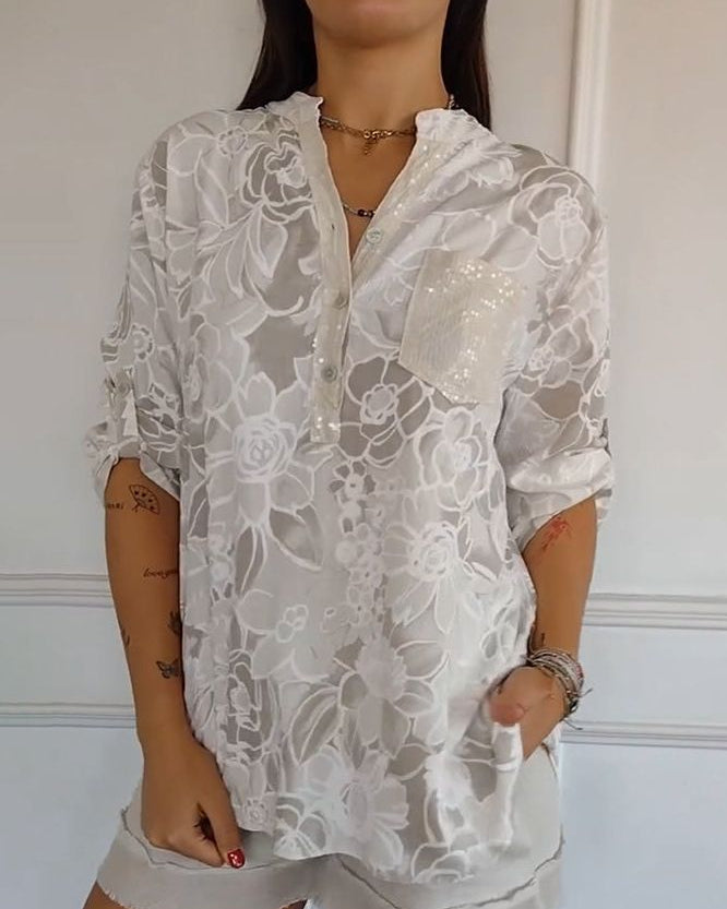 Elora | Elegant Blouse with Pocket