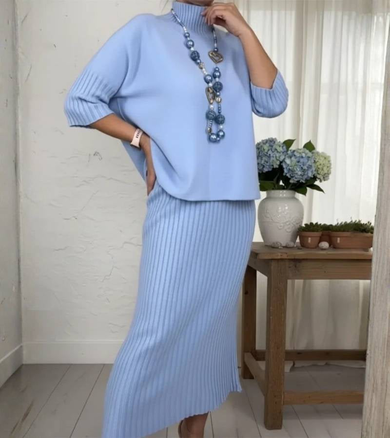 Debora | The Ribbed All-Day Midi Set