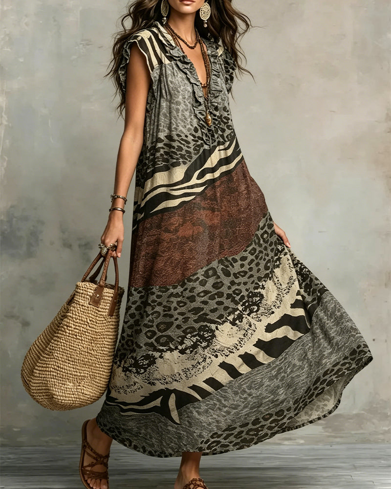 Josephine | The Free-Spirit V-Neck Dress