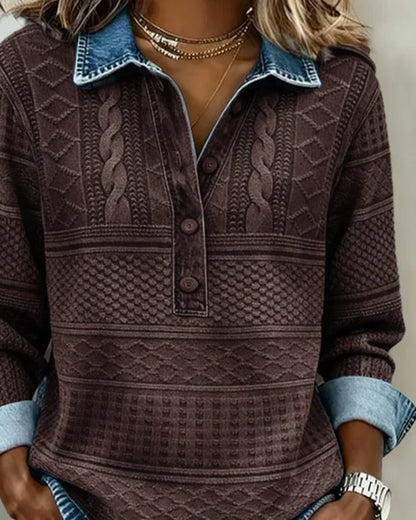 Claire | Stylish Collar Top