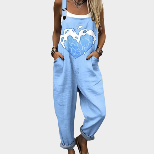 Shirley | Printed Comfort Jumpsuit