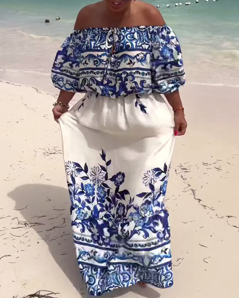Savannah | The Easy Off-Shoulder Resort Dress