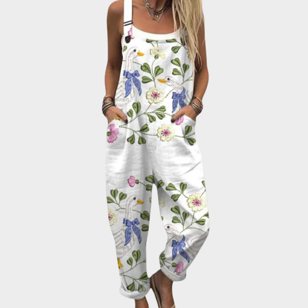 Florence | Printed Comfort Jumpsuit