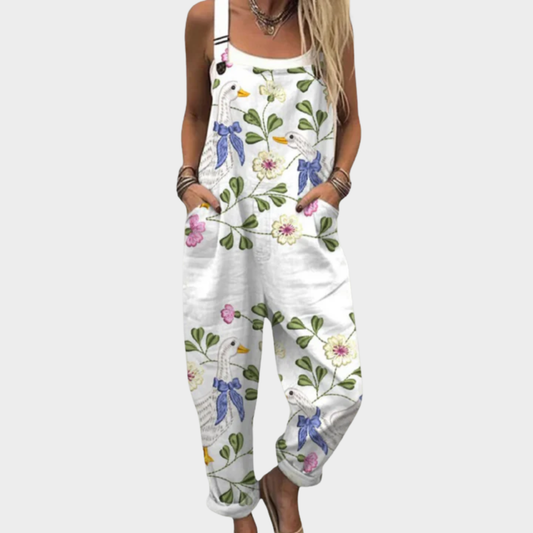 Florence | Printed Comfort Jumpsuit