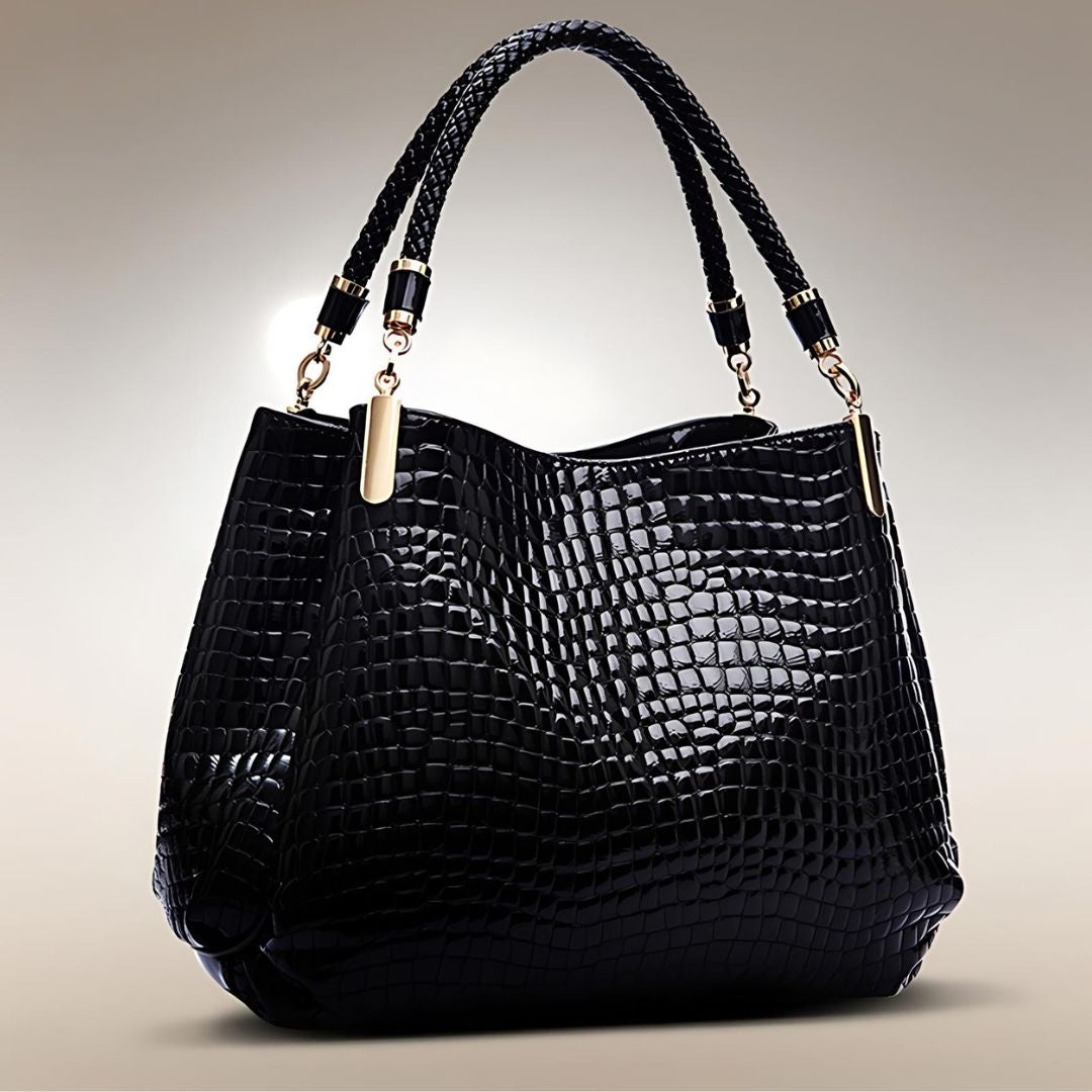 Grace | Crocodile Shoulder Bag
