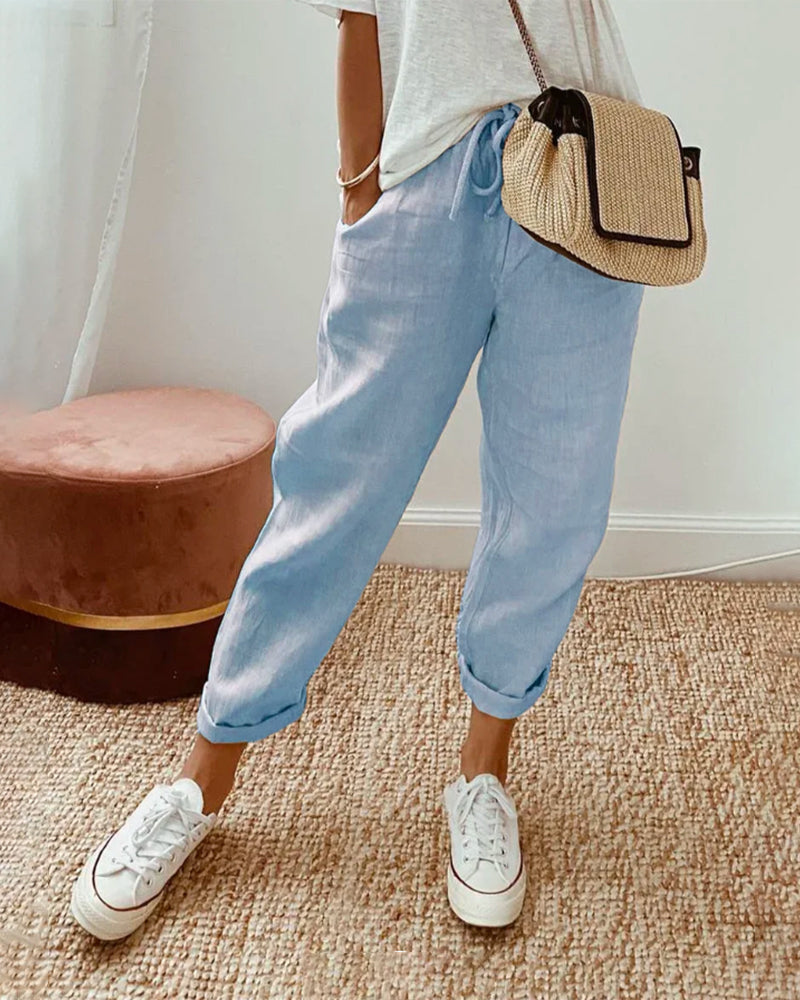 Lucie | The Relaxed All-Day Linen Pant