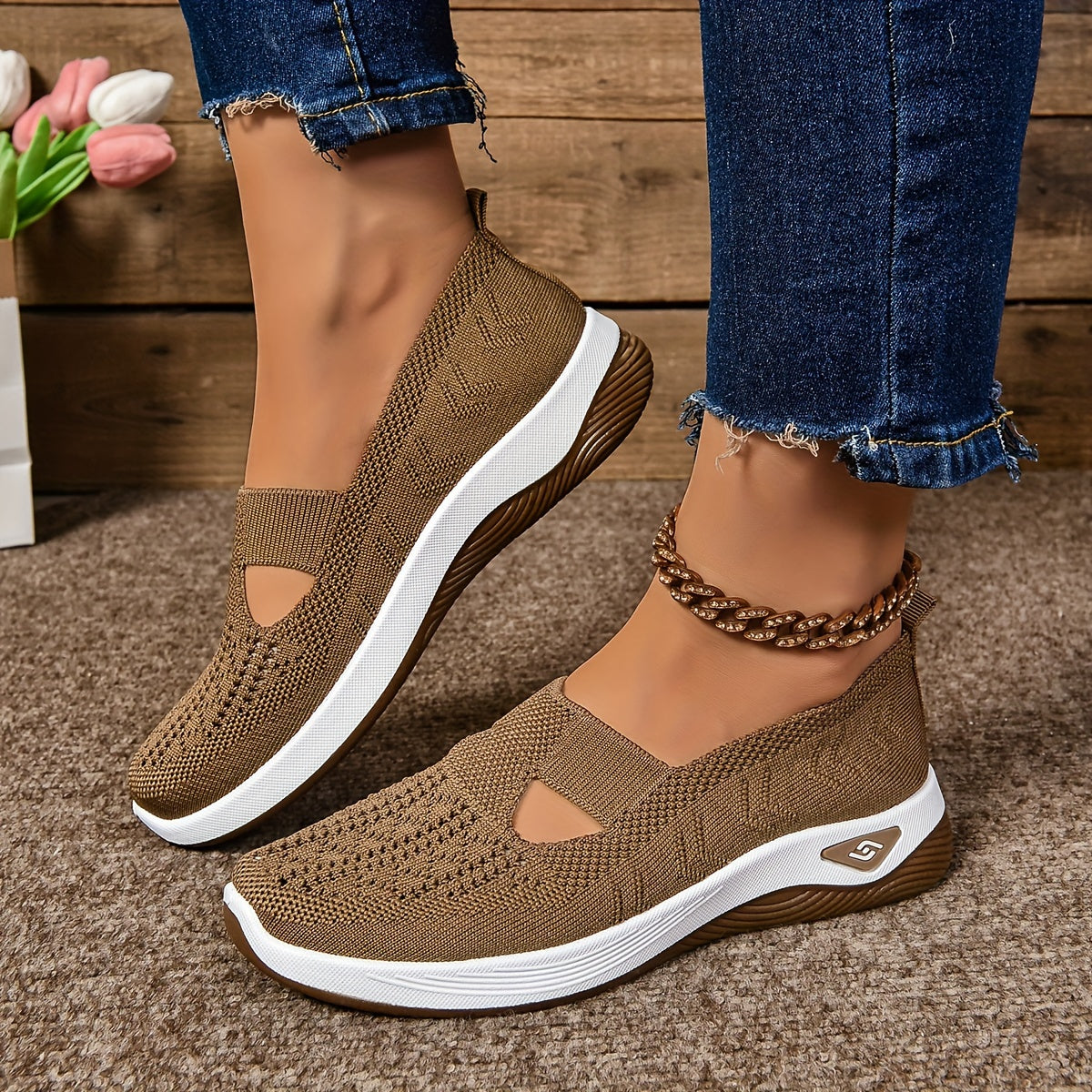 Sandra | Cushioned Walking Shoes