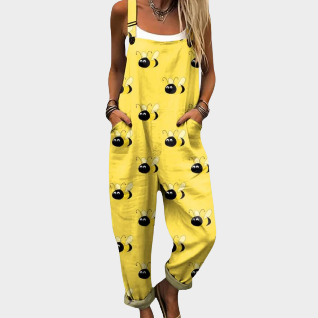 Audrey | Printed Comfort Jumpsuit