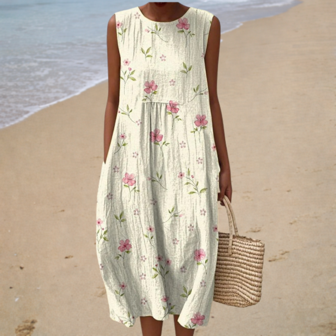 Breathable Sleeveless Summer Dress
