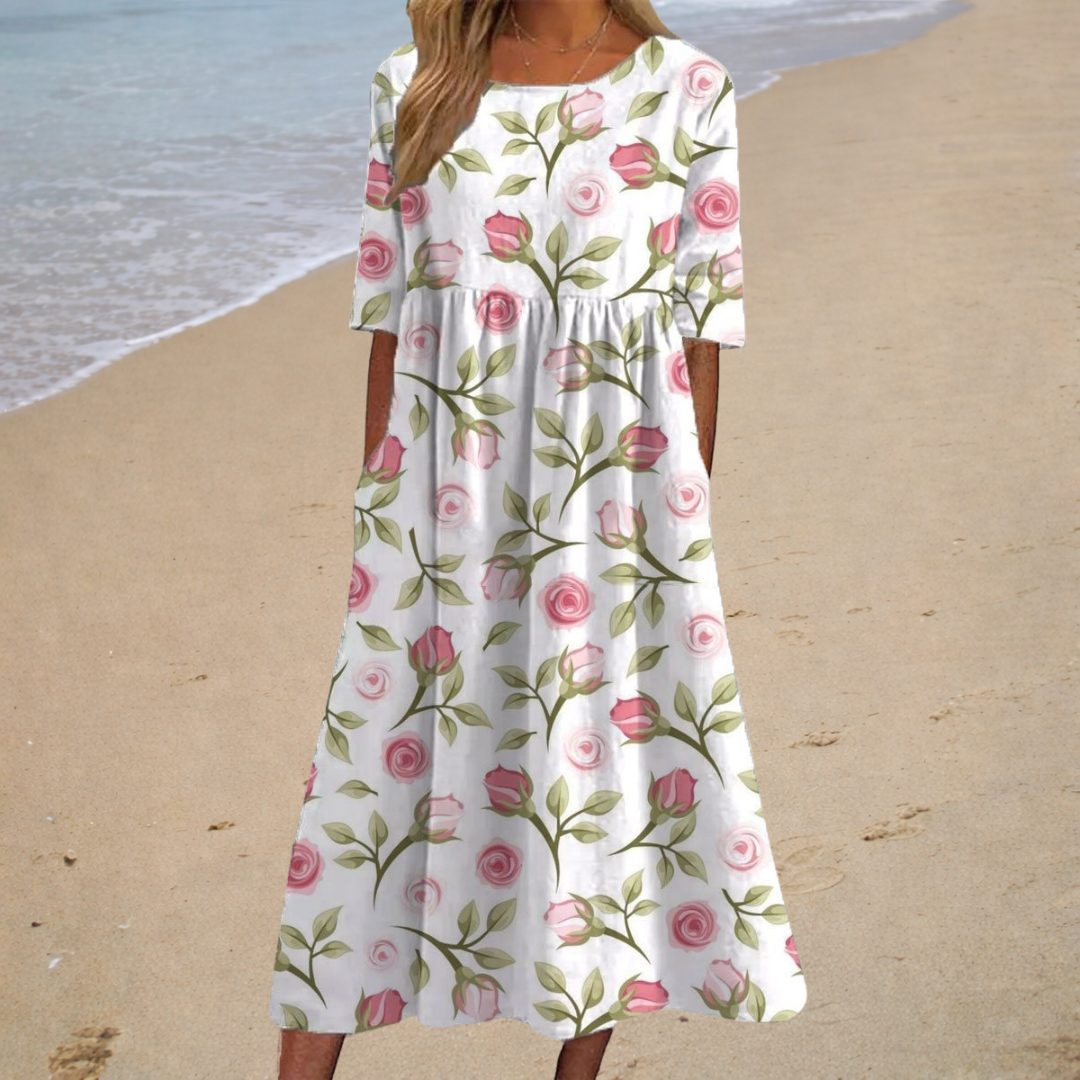 Chic & Comfortable Flowy Maxi Dress