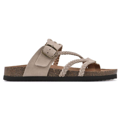 Susan | All-Day Braided Cork Sandal.