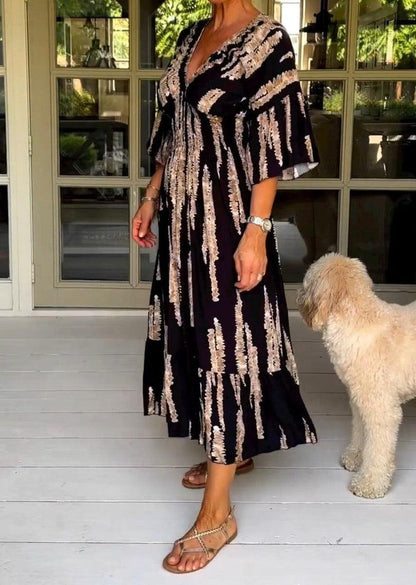 Clarice | Effortless Abstract Dress