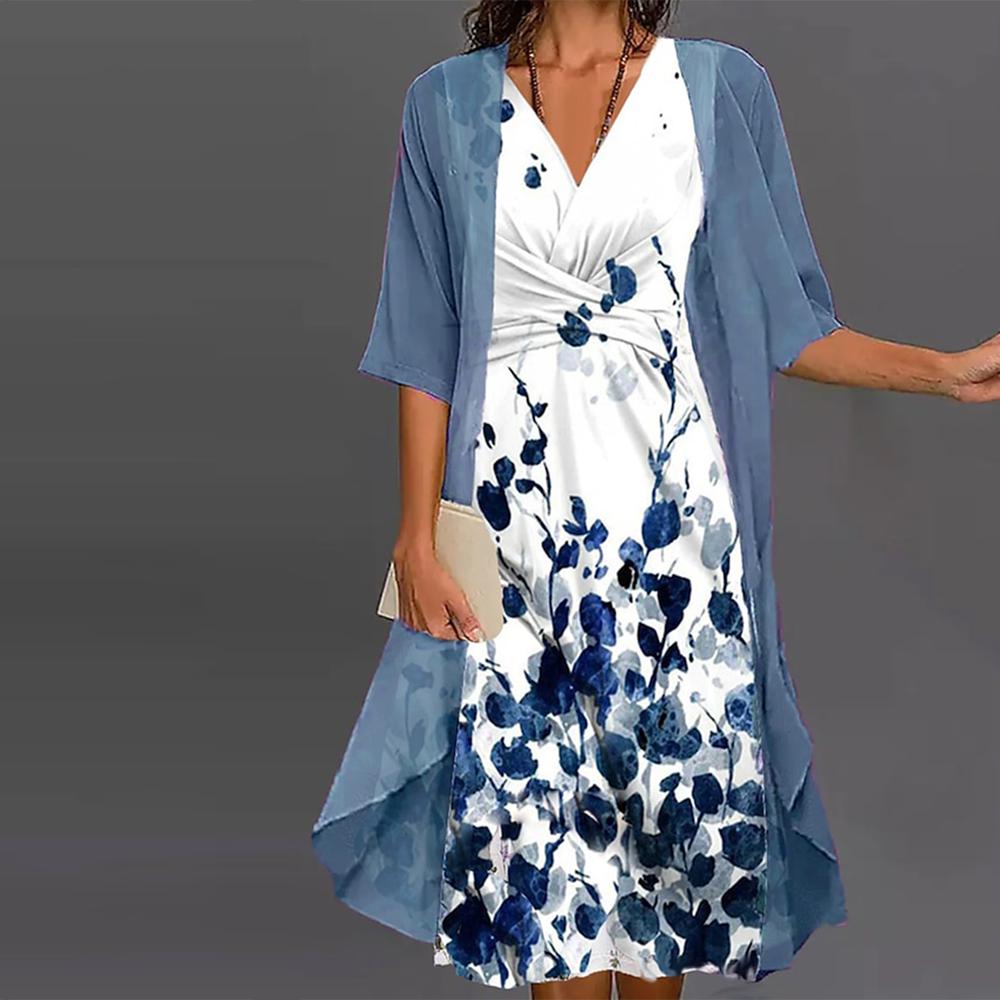 Lucille | Flowy Wrap Dress